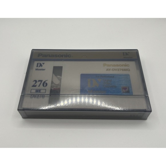 One NEW PANASONIC DV270 AY-DV276MQ Digital Video Cassette DV Master SEALED - Picture 1 of 2
